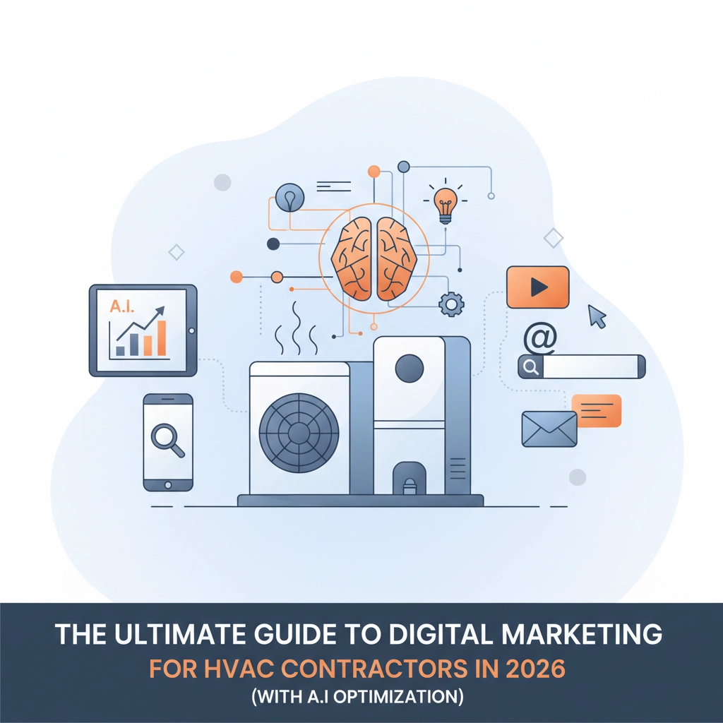 The Ultimate Guide to Digital Marketing for HVAC Contractors in 2026 (With A.I. Optimization)